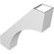 Ekena Millwork 5 1/2-in. W x 22-in. D x 26-in. H Westlake Architectural Grade PVC Knee Brace BRCP055X22X26WTL - alternate 5